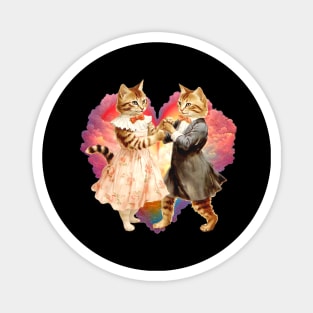 The Love Cats (No Text) Magnet